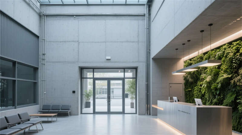 智能人性化, 合肥现代工业风厂房装修设计效果图